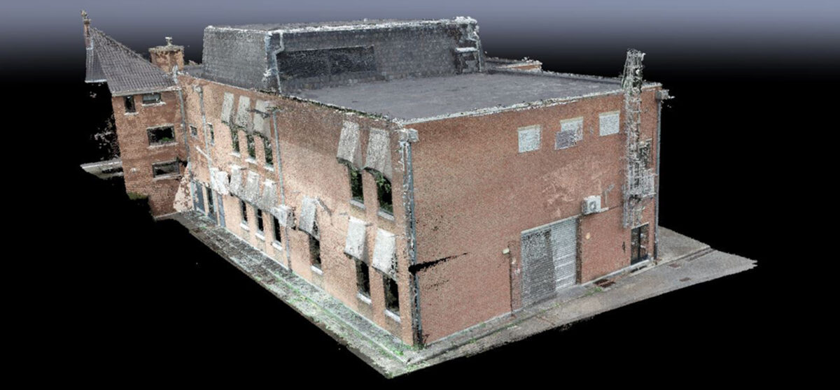 Inspection and 3D scan of a building Skyebase